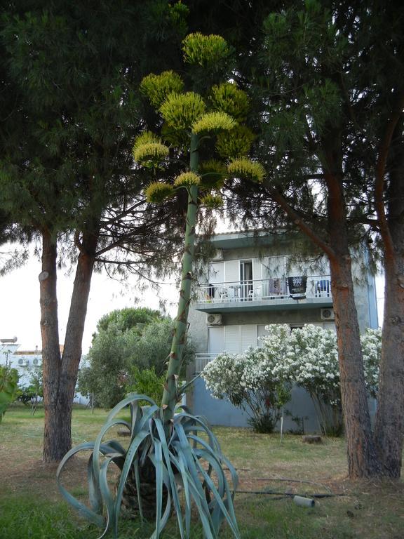 Pension Lakis Prínos Buitenkant foto